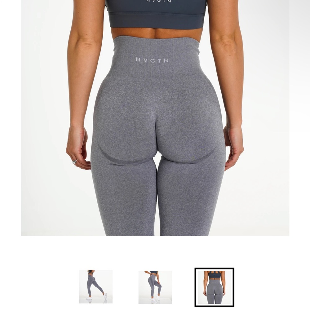 Grey NVGTN Leggings. Only worn once. Nothing is wrong with it.